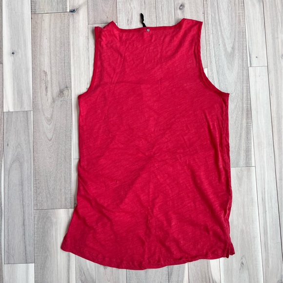 Calvin Klein Jeans sleeveless tank top red/ Orange size small - Picture 5 of 7